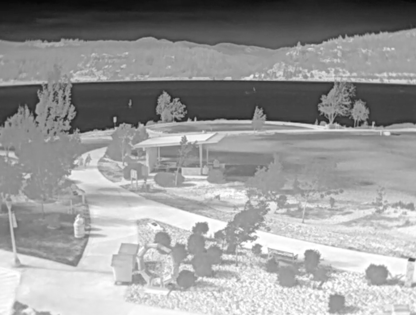 Tenum 640 still shot of Hood River waterfront